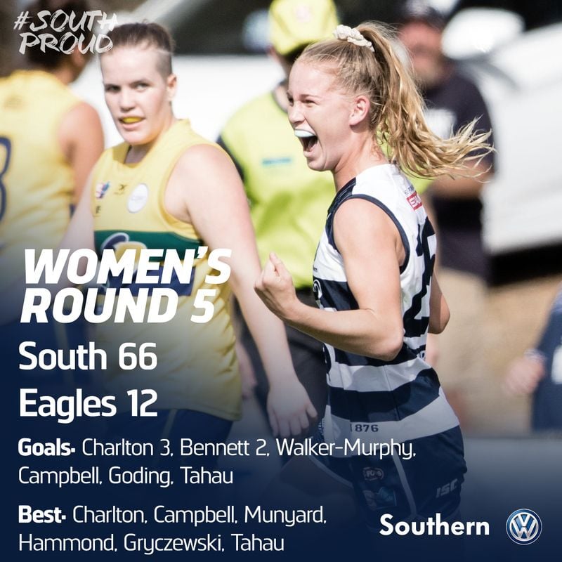 SAFCW Match Report: Round 5 - Charlton stars in dominant Panthers win SAFCW Match Report: Round 5 - Charlton stars in dominant Panthers win